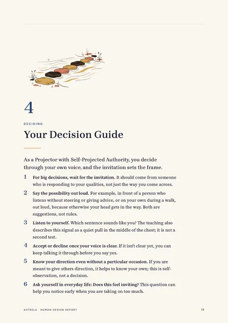 Page 14: a guide in six steps for decisions