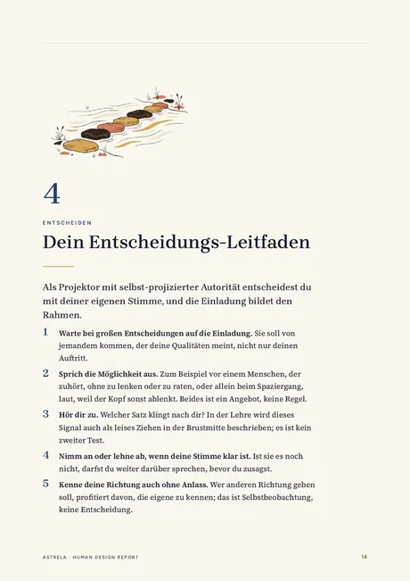 Seite 14: ein Leitfaden in sechs Schritten für Entscheidungen